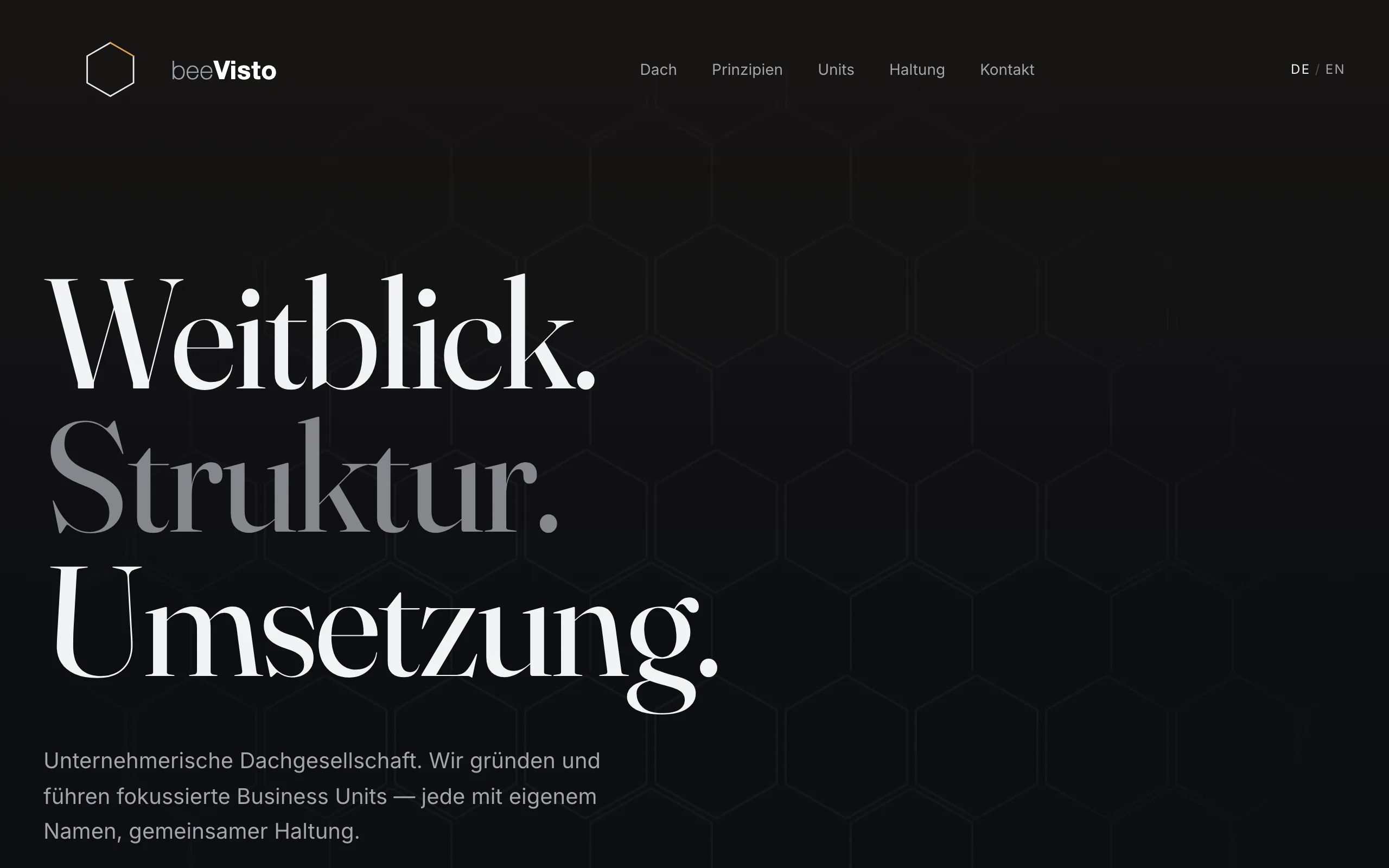 beeVisto website