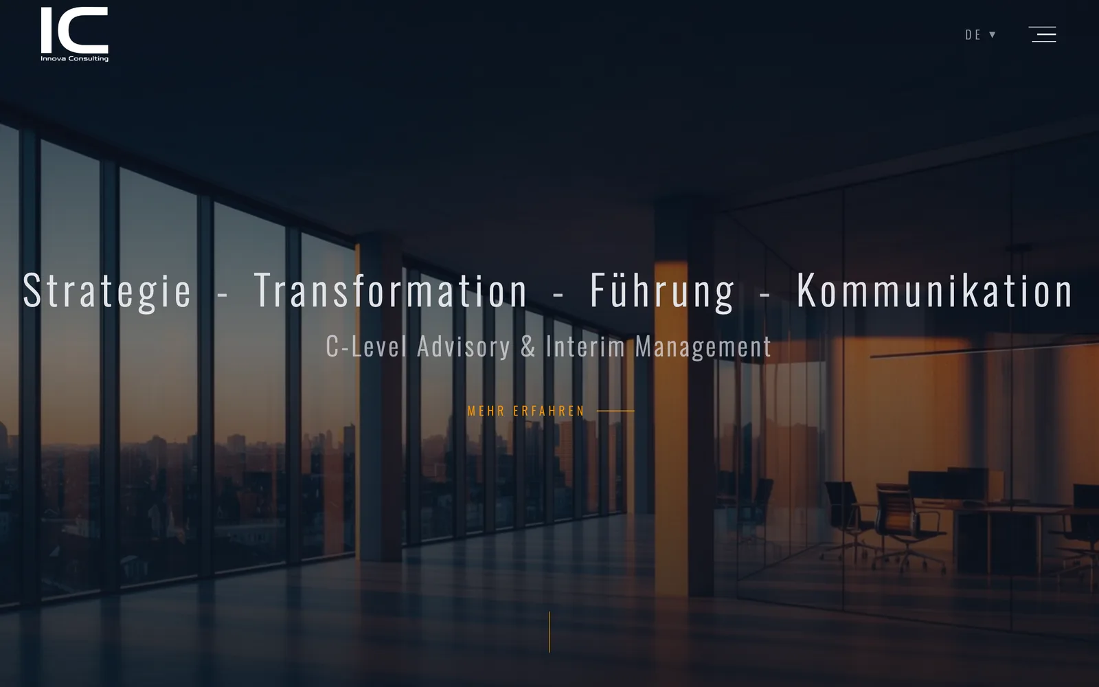 Innova Consulting website